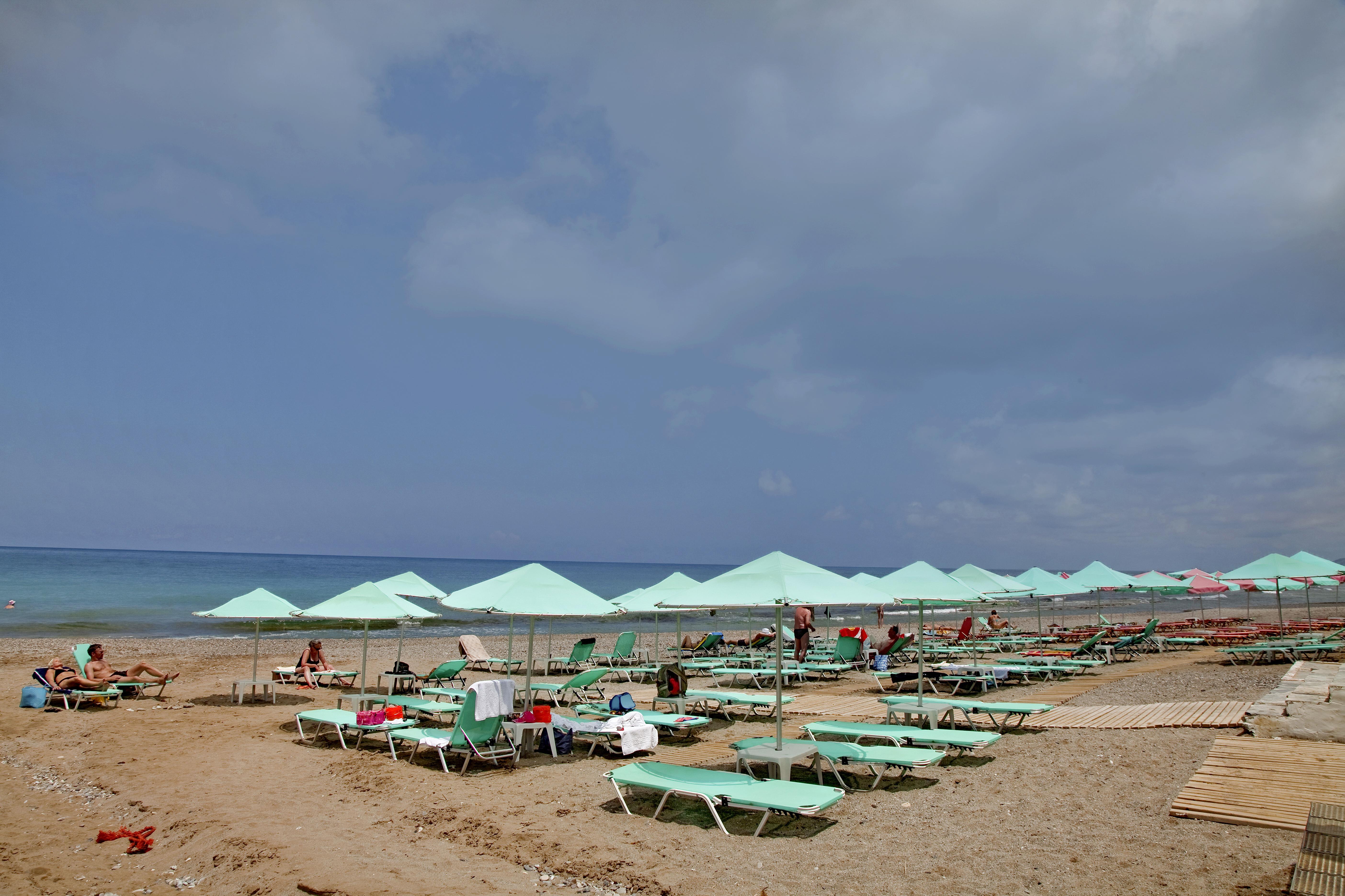 Jo An Beach Hotel Adelianos Kampos Bagian luar foto